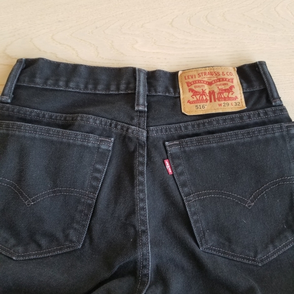Levi's 516 Straight Leg High Rise Jeans - Picture 3 of 7